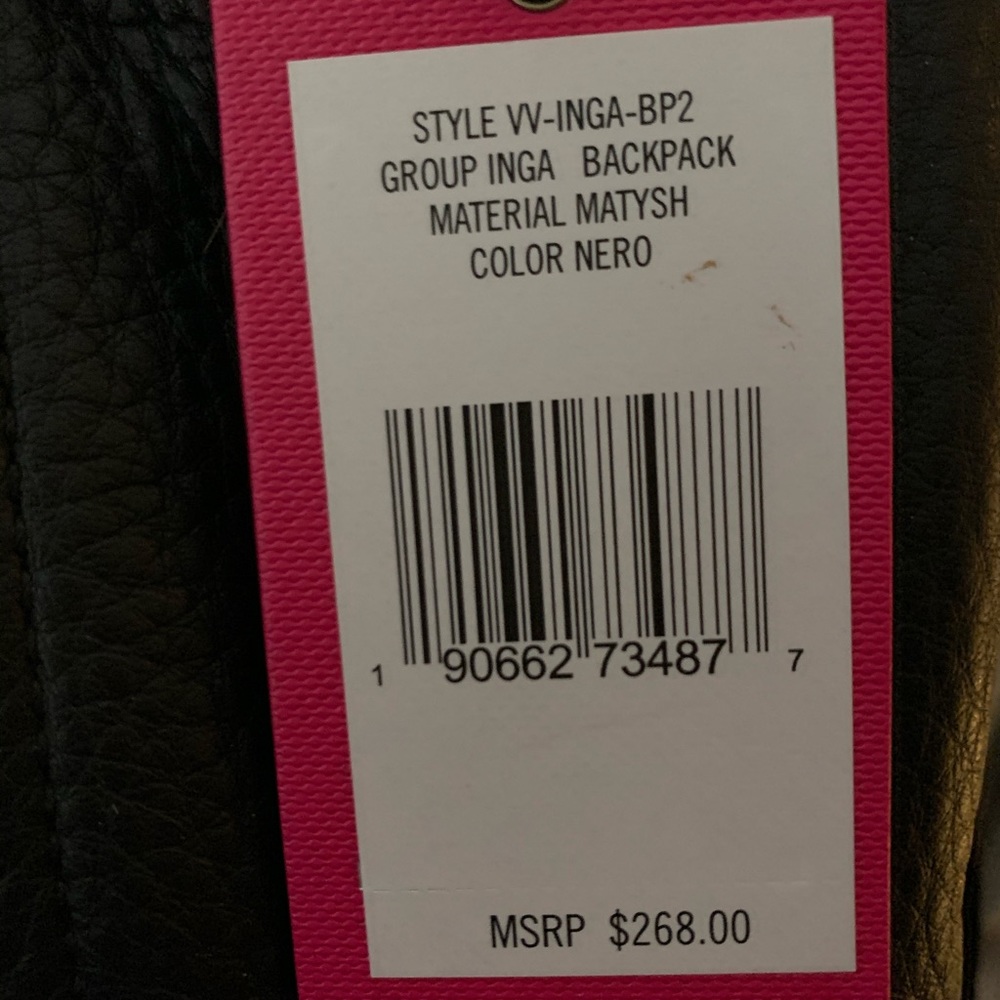NWT Vince Camuto Leather Backpack - Picture 4 of 6